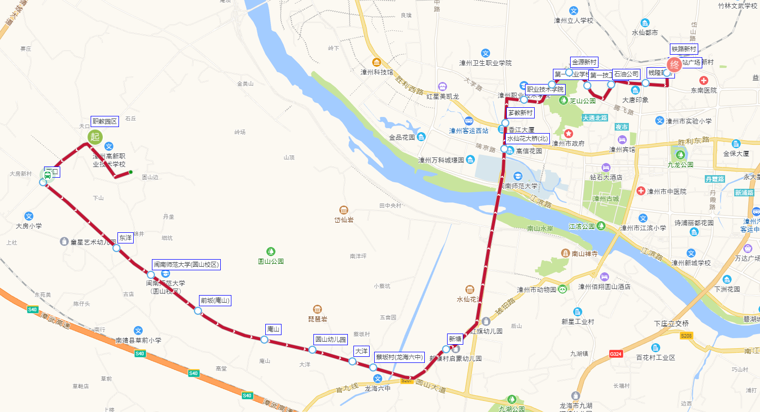 漳州公交36路