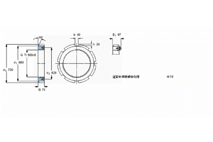 SKF HM30/600軸承