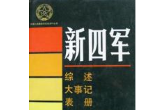 新四軍綜述大事記表冊