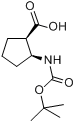 順式-2-（叔丁氧羰基氨基）-1-環戊羧酸