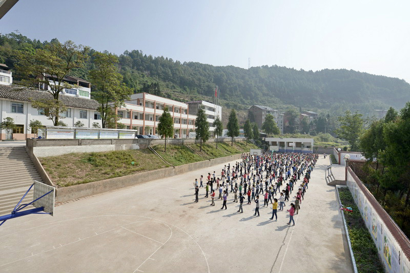 平昌縣石埡國小美麗校園