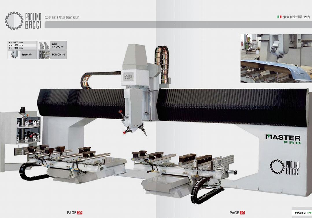 BACCI五軸加工中心