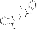 3-乙基-2-[3-（3-乙基-3H-苯並噻唑-2-亞基）-2-甲基丙-1-烯基]苯並噻唑碘化物