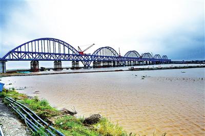 銀西高速鐵路黃河特大橋