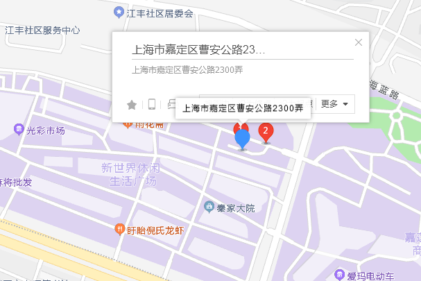 曹安公路2300弄3號