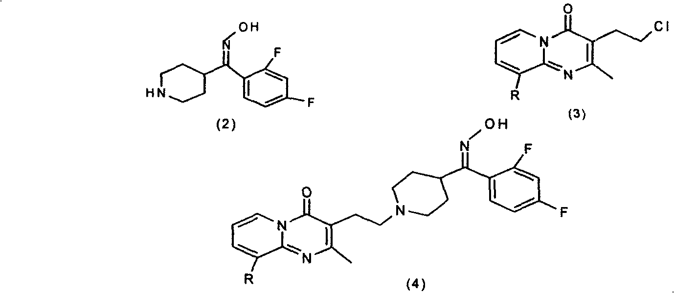 製備苯並異噁唑衍生物的方法及其中間體