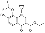 7-溴-1-環丙基-8-二氟甲氧基-1,4-二氫-4-氧代喹啉-3-羧酸乙酯
