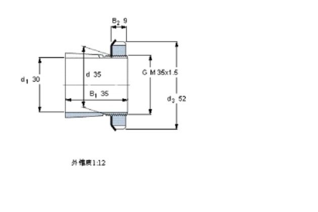 SKF H307軸承