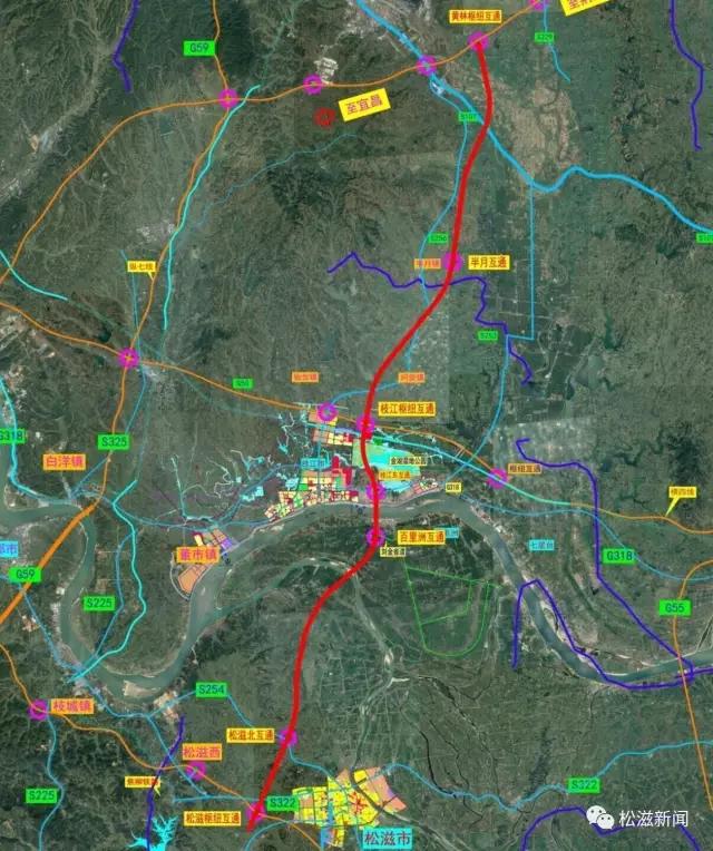 枝江長江大橋(枝江百里洲公鐵長江大橋)