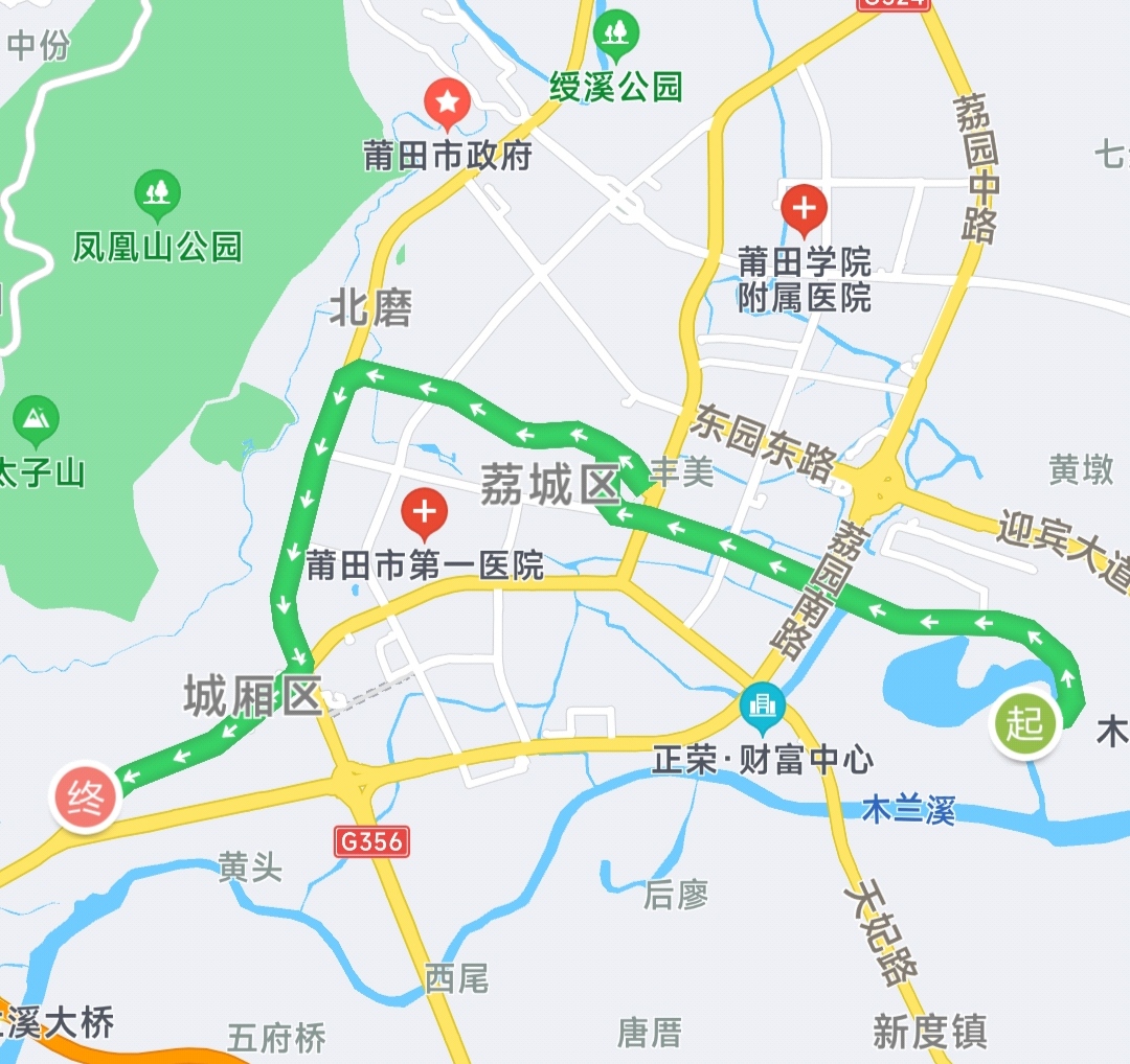 莆田公交21路