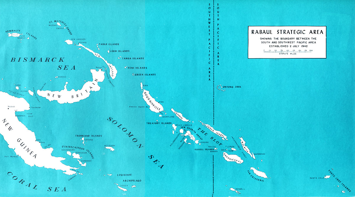 索羅門群島地圖