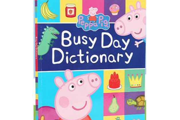 Peppa\x27s Very Busy Day Dictionary with Talking Pen 粉豬字典