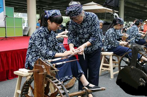 烏泥涇手工棉紡織