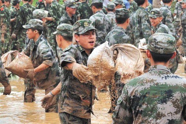 人民子弟兵(共和國武裝力量的親切稱謂)