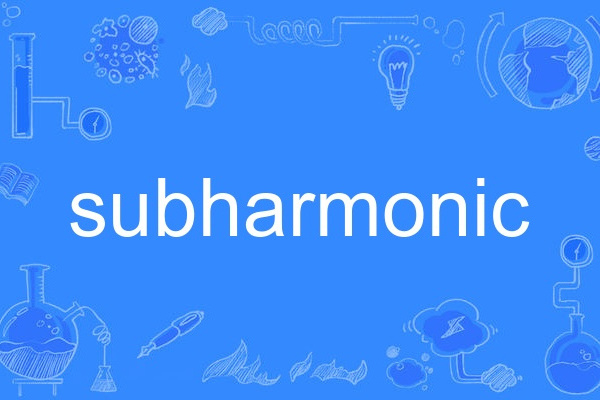 subharmonic