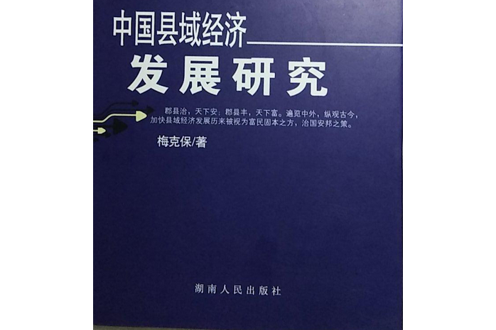 中國縣域經濟發展研究