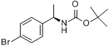 [(1R)-1-（4-溴苯基）乙基]氨基甲酸叔丁酯