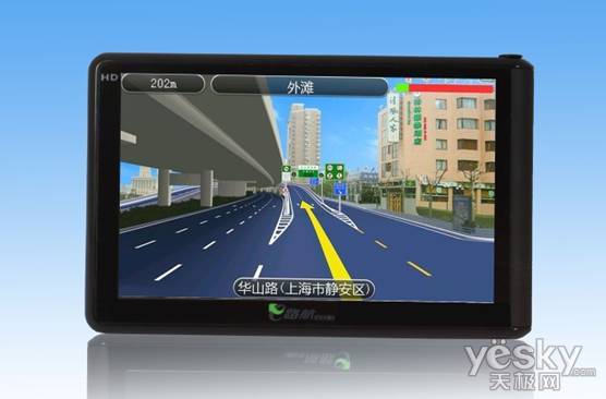 E路航Gphone1支持3D實景地圖