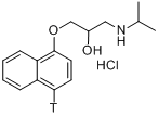 DL-普萘洛爾-(4-3H)鹽酸鹽