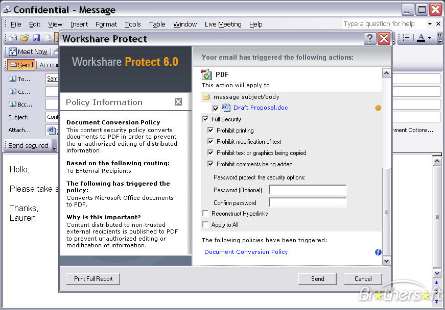 Workshare Protect 7