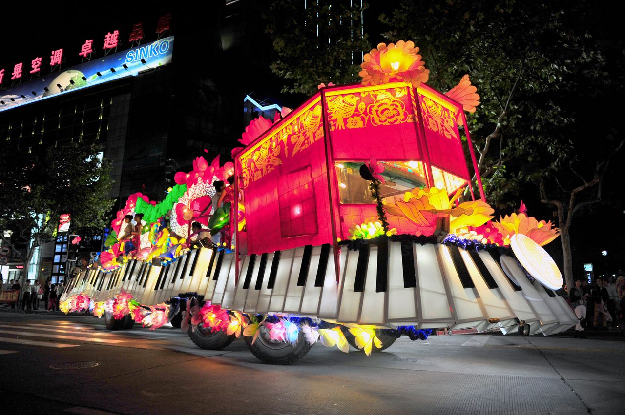 2012年最受歡迎花車—豫園商城