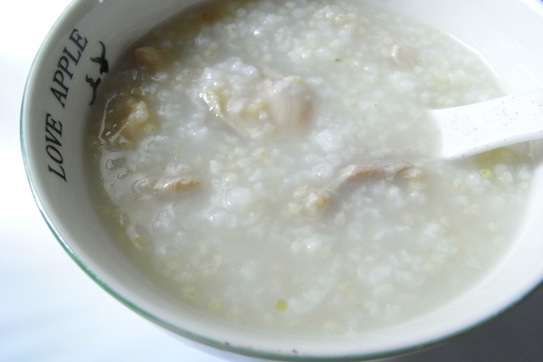 豆薯小米粥