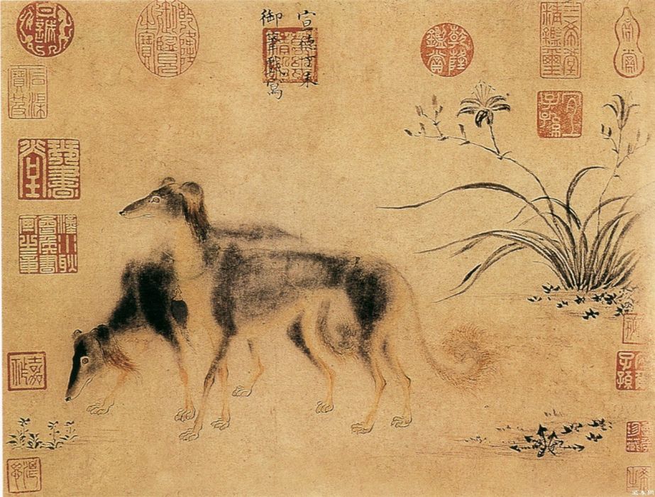 雙犬圖