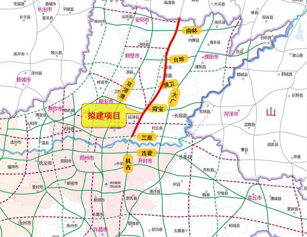 安羅高速豫冀省界至原陽段