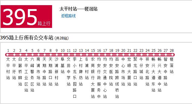 佛山公交395路