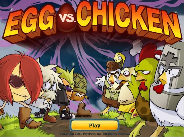 EGG VS. CHICKEN