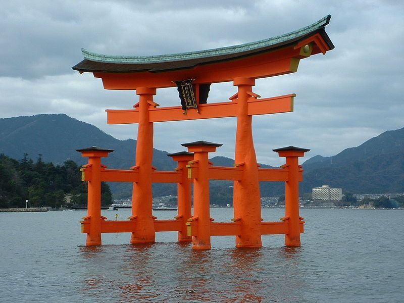 鳥居 日本神社附屬建築 起源 構造 結構 材料 顏色 大小 場所 數量 樣式 神 中文百科全書