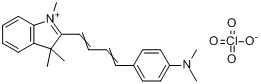 2-[4-（4-二甲基氨基苯基）-1,3-丁二烯基]-1,3,3-三甲基-3H-吲哚高氯酸鹽