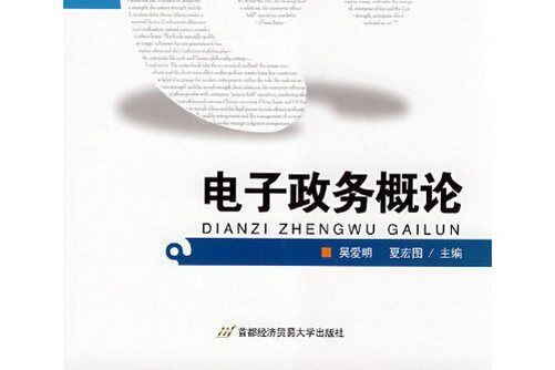 電子政務概論(2008年首都經濟貿易大學出版社出版的圖書)