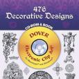 476 Decorative Designs CD-ROM and Book 裝飾設計