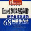 Excel 2003表格製作