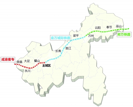 渝萬高速鐵路(中國重慶渝北至萬州高速鐵路)