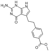 4-[2-（2-氨基-4,7-二氫-4-氧-1H-吡咯[2,3-d]嘧啶-5-基）乙基]苯甲酸甲酯
