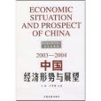中國經濟形勢與展望：2003-2004