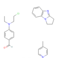 4-[（2-氯乙基）乙基氨基]苯甲醛與2,3-二氫-1H-吡咯並[1,2-A]笨並咪唑和4-甲基吡啶的聚合物