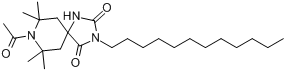 8-乙醯基-3-十二烷基-7,7,9,9-四甲基-1,3,8-三氮雜螺[4.5]癸烷-2,4-二酮