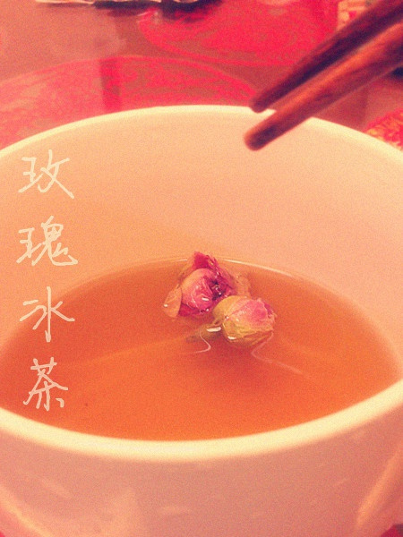 玫瑰冰茶