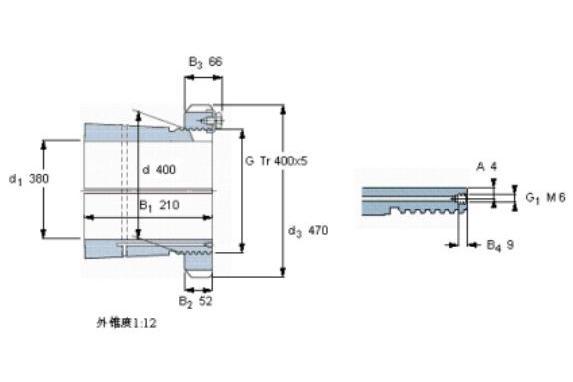 SKF OH3080H軸承