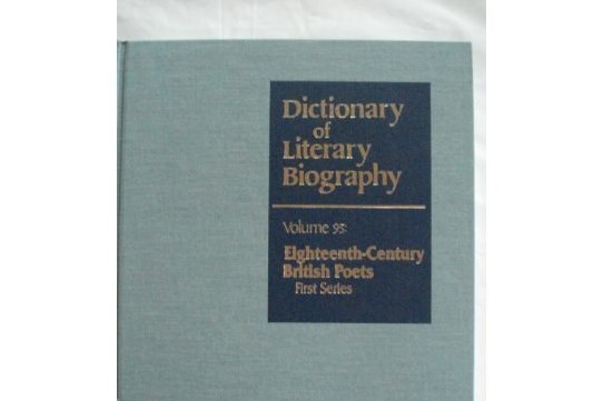 Dictionary of Literary Biography