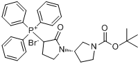 [(3\x27S)-1\x27-叔丁氧羰基-2-氧代[1,3\x27-聯吡咯烷]-3-基]三苯基溴化