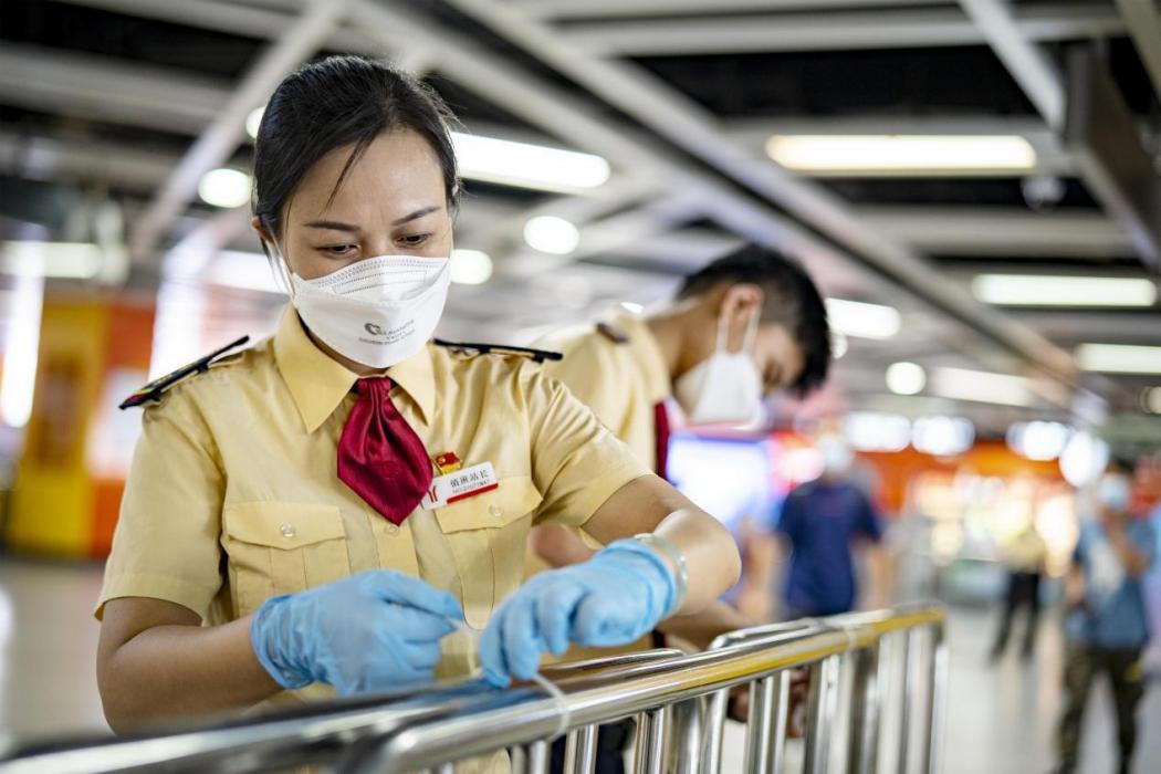 朱玉泉(廣州捷運集團有限公司運營總部車服二部嘉禾中心站值班站長)