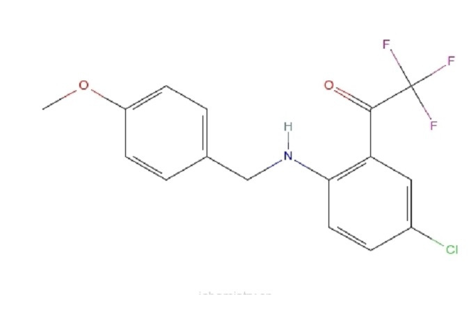 N-（4-甲氧基苄基）-4-氯-2-三氟乙醯苯胺