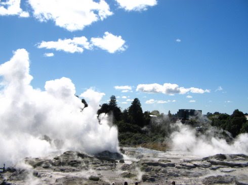 火山縫上的城市——毛利之鄉羅托魯阿