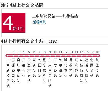 遂寧公交4路