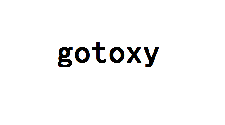 gotoxy