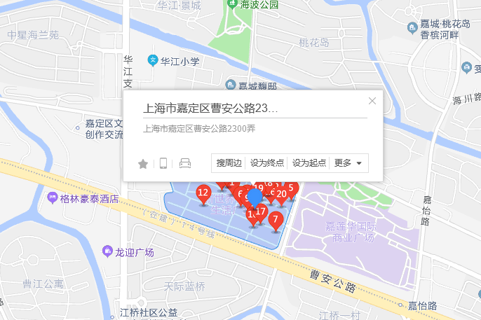 曹安公路2300弄（商鋪）